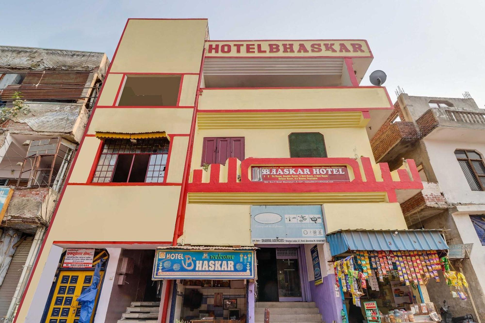 גאזיאבאד Hotel Bhaskar By Grb מראה חיצוני תמונה